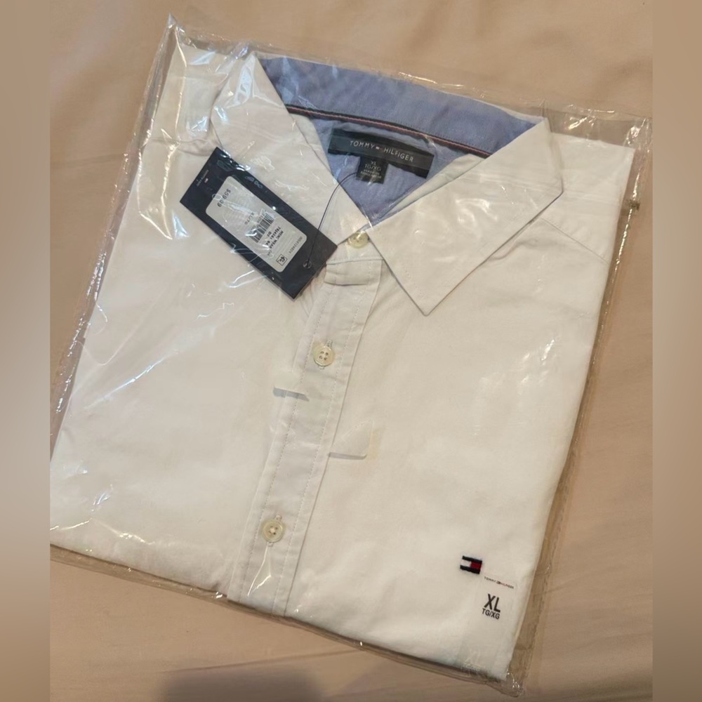 Tommy Hilfiger Classic White Dress Shirt
